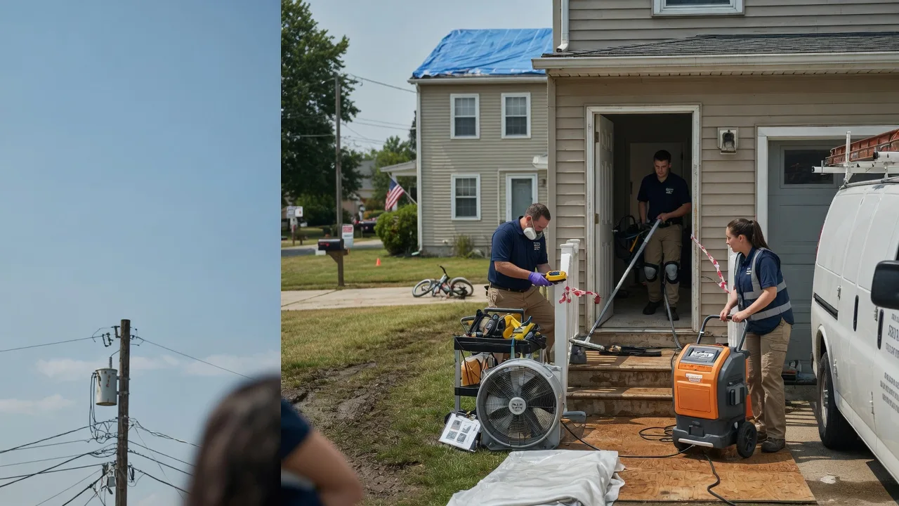 Water Damage Repair in Twin Rocks, PA near me
